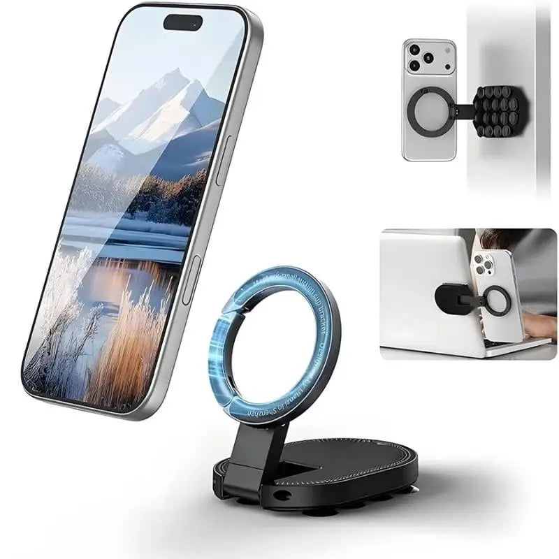 3-in-1 Magnetic Phone Holder – Suction Cup, Mount & Stand Phone Stand Holder Babs