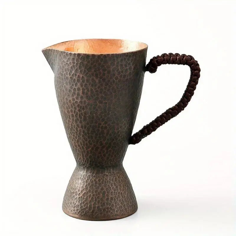 Handmade Hammered Purple Copper Tea Cup & Coffee Mug Copper Tea Cup Babs Brown