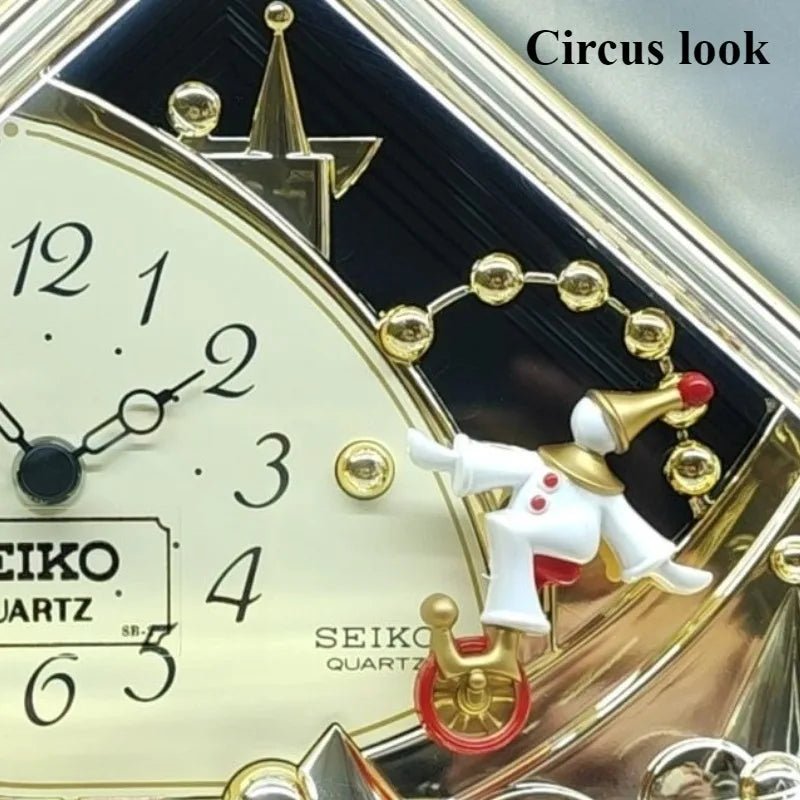 Circus Table Clock – Silent Creative Desk Clock for Home Décor Decorative Table Clock Babs