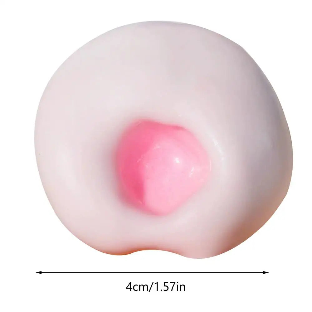 Sand Glutinous Squeeze Ball Sensory Fidget Toy – Shapeable Sensory Fidget Toy Babs Pink 4cm