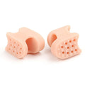 Soft Rubber Toe Spacers & Big Toe Pad – Men & Women Toe Spacer Set Babs 2pcs colour skin