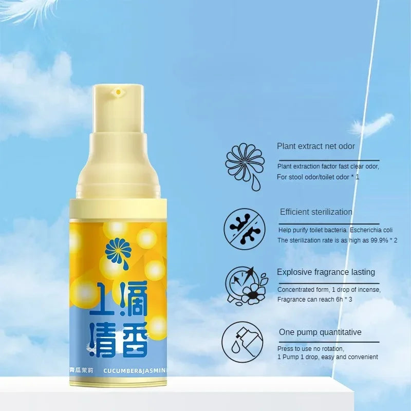Bathroom Air Freshener Drops – Cucumber, Jasmine & Grape Air Freshener Drops Babs