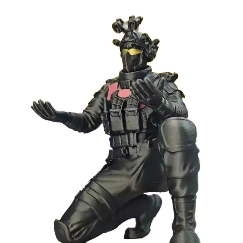 Soldier Figurine Pen Holder – Tactical Special Forces Desk Organizer Figurine Desk Organizer Babs