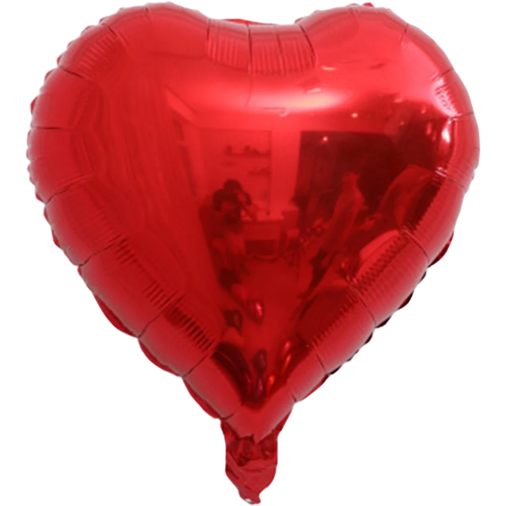 18" Star & Heart Foil Balloons for Parties & Weddings (5–50 pcs) Party Foil Balloons Babs A14 40Pcs