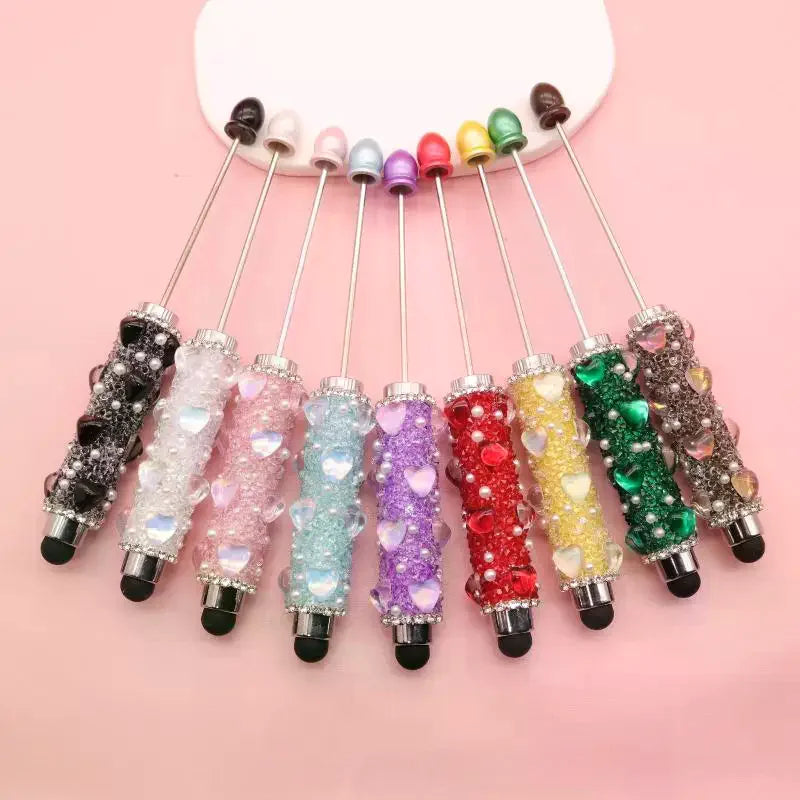 Beaded Ballpoint Pen with Touchscreen Stylus | Gift Pen Ballpoint Stylus Pen Babs