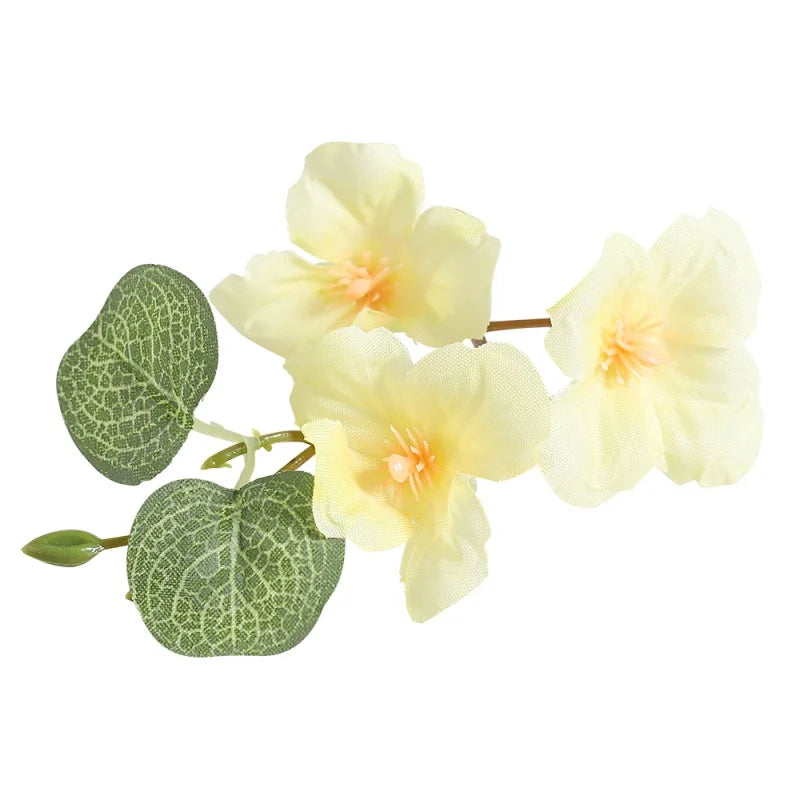 Silk Rose Artificial Flowers Long Stem 10/20 Pcs – Wedding Decor Artificial Silk Flowers Babs Yellow 20Pcs