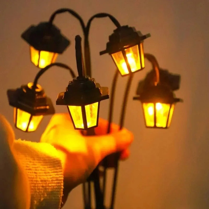 Solar Retro Lantern LED Garden Pathway Lights | Yard & Patio Solar Pathway Lights Babs