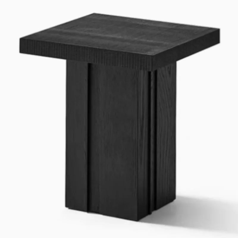 Vintage Solid Oak Coffee Table – Retro Square Side Table Coffee Side Table Babs