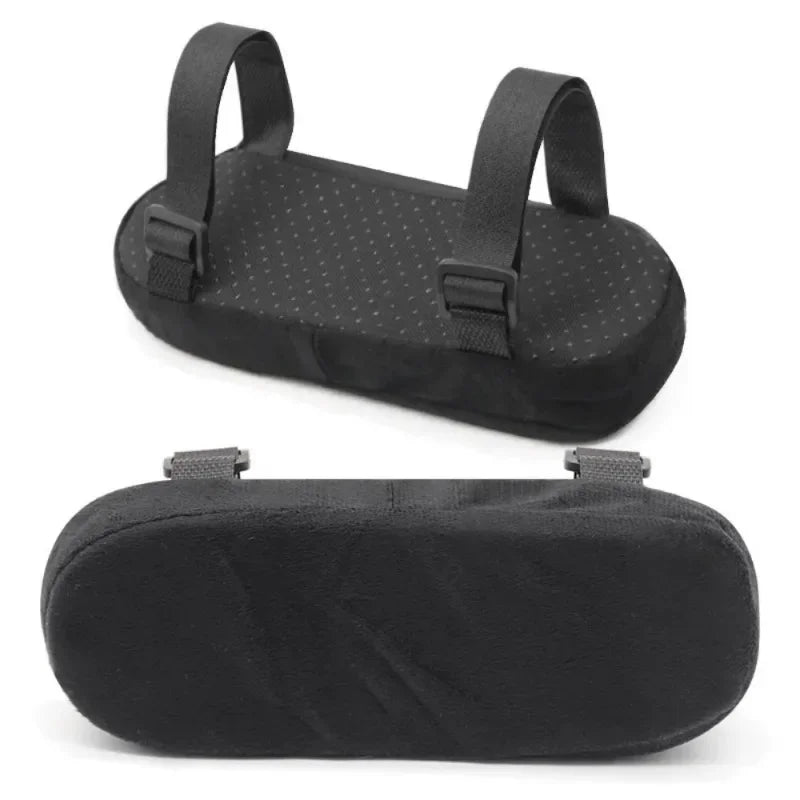 2Pcs Office Chair Armrest Cushion Pads – Plush Foam Elbow Cover Chair Armrest Cushion Babs