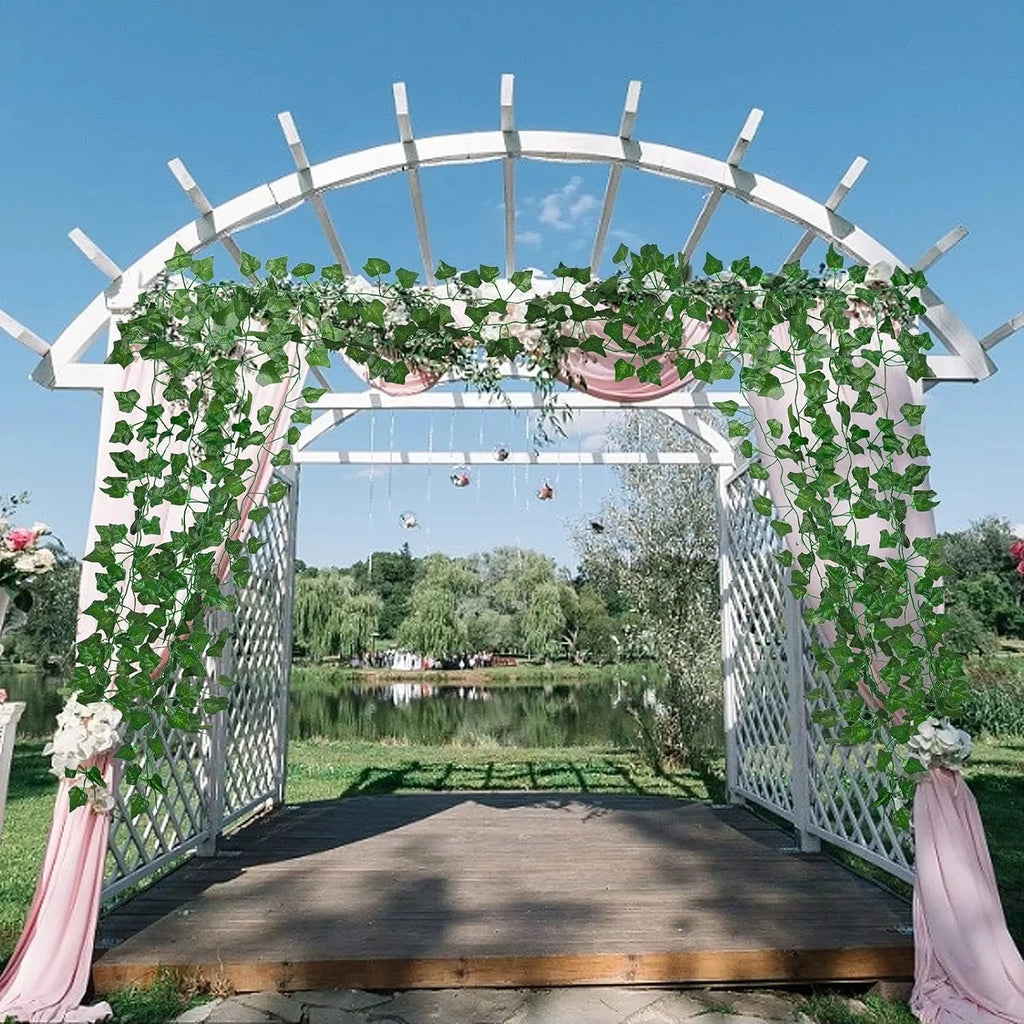 Artificial Ivy Garland – Green Hanging Vine Wall Decoration Artificial Ivy Garland Babs