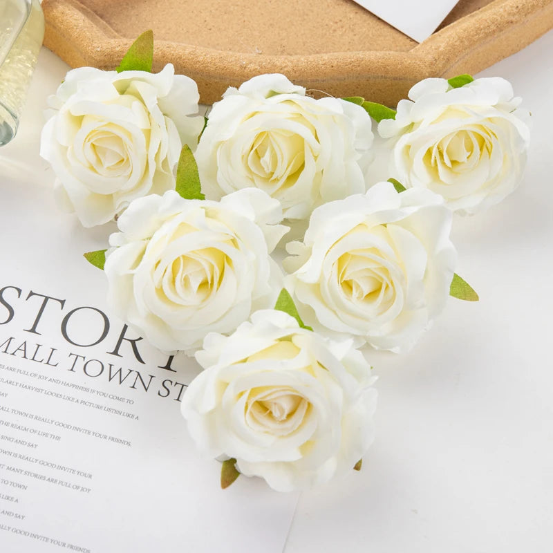 Silk Rose Artificial Flowers – Wedding & Home Décor, 40–80 Pcs Artificial Silk Flowers Babs color 1 80 pcs