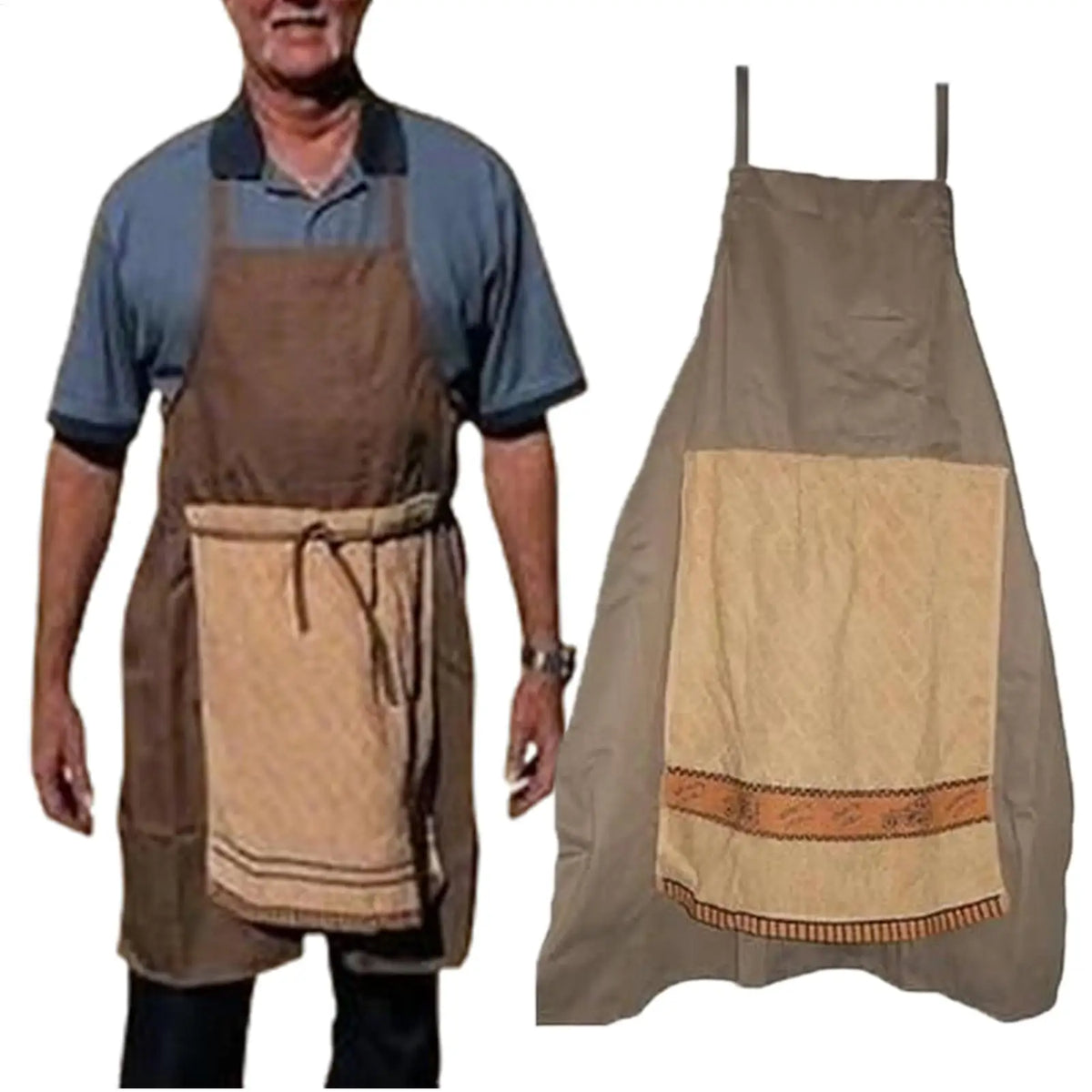 Funny Prank Apron with Surprise Pocket – Unisex Chef Gift Novelty Chef Apron Babs