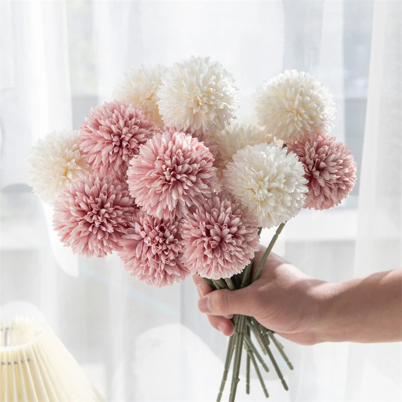 Artificial Silk Hydrangea Flowers for Wedding & Home Décor Artificial Silk Flowers Babs