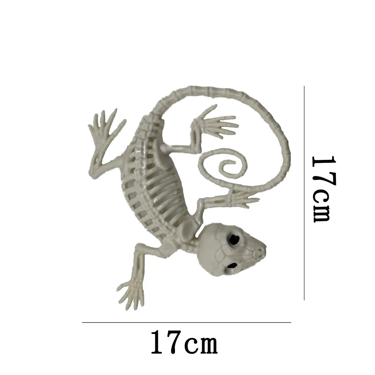Halloween Skeleton Animal Bones Props – Bat, Spider & Scary Decor Halloween Prop Decoration Babs Gecko skeleton