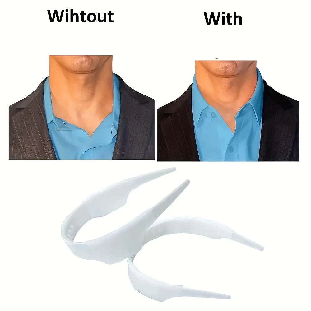 Adjustable Collar Support Brace – Invisible Neckline Enhancer Collar Support Brace Babs