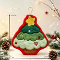 Christmas Hanging Hand Towels – Santa & Gingerbread Decor Holiday Hand Towels Babs 1Pc