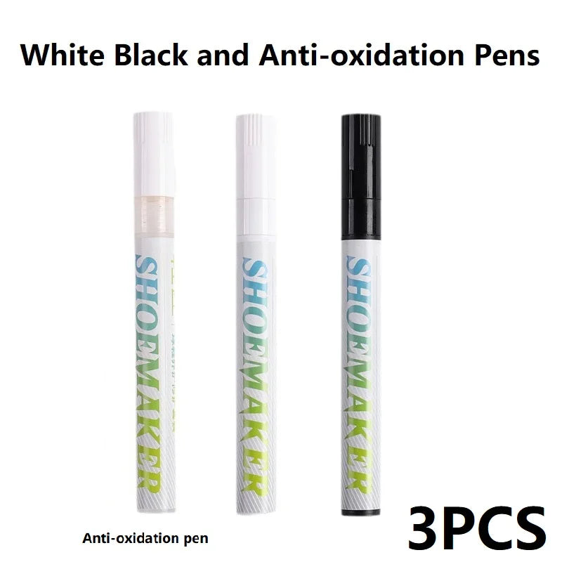 3-Pack Shoe Paint Repair Pen – Sneaker & Cloth Stain Remover Shoe Repair Pen Babs 3PCS
