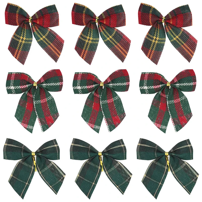 Christmas Bows Xmas Tree Ornaments – DIY Wreath & Gift Wrap Christmas Bow Ornaments Babs
