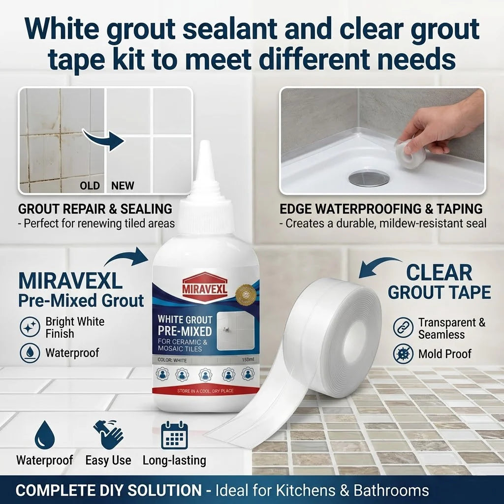 Anti-Mildew Self-Adhesive Seam Tape – Waterproof Gap Sealer Waterproof Seam Tape Babs