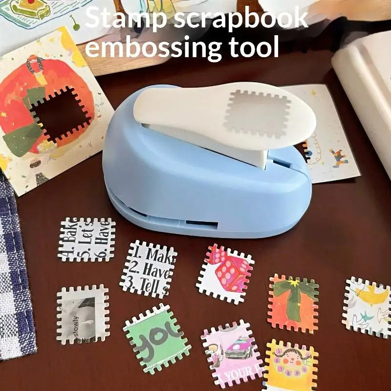 Rectangle Stamp Embossing Punch Tool – Large Size Craft Punch Craft Punch Tool Babs