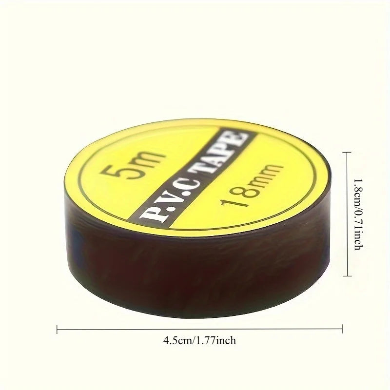 3-Pack High-Temp Black Rubber Electrical Insulating Tape Electrical Insulating Tape Babs