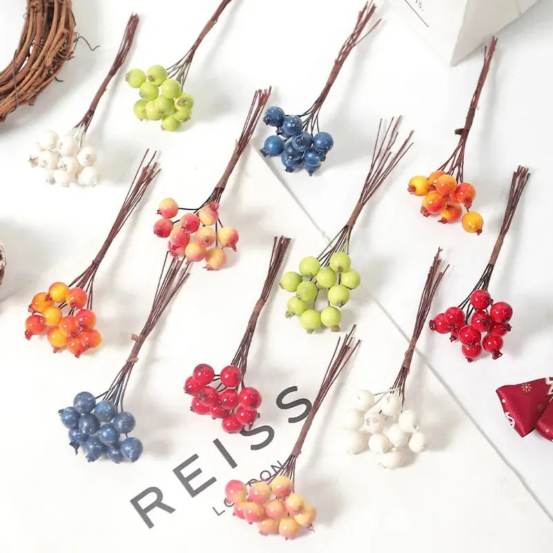Artificial Foam Blueberry Berry Bouquet – DIY Wreath & Decor Artificial Berry Bouquet Babs