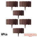 Flexible Splicable Garden Fence Decorative Yard Border – 3/6 Pcs Garden Border Fence Babs 6Pcs