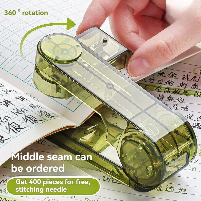 Acrylic Transparent 360° Rotating Stapler – School & Office Rotating Stapler Babs