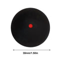 Natural Rubber Squash Balls – Red & Yellow Dot Training Squash Training Ball Babs Red