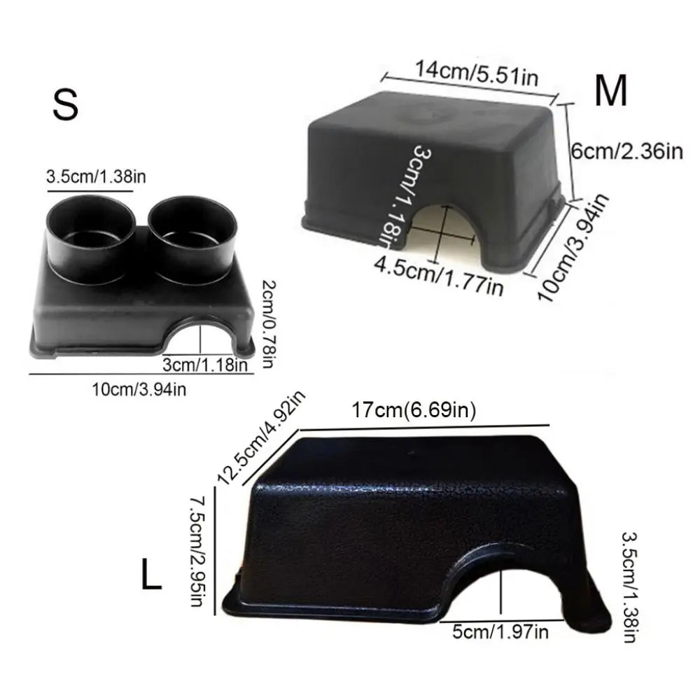 Reptile Hide Box Cave | Snake Lizard Gecko Shelter S/M/L Reptile Hide Box Babs