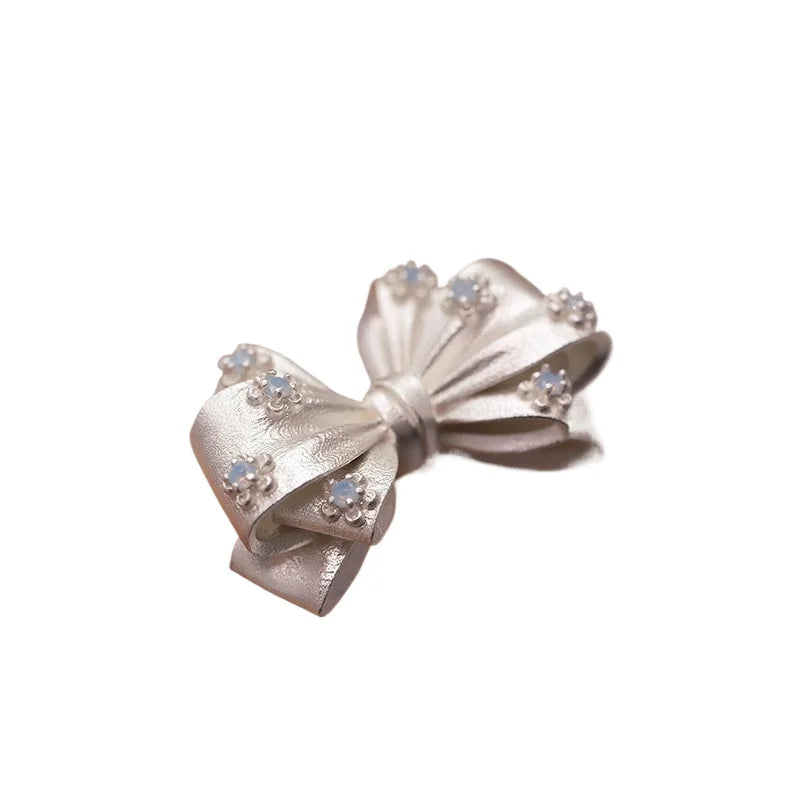 Bowknot Zircon Ring for Women – Adjustable Copper Fashion Ring Fashion Ring Babs