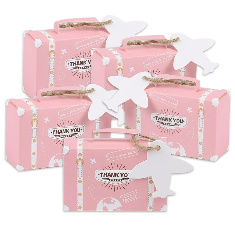 Suitcase Candy Gift Boxes 10/20 Pcs – Party & Wedding Favors Party Favor Boxes Babs
