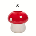 Resin Mushroom Vase – Cute Modern Tabletop Home Decor Gift Decorative Resin Vase Babs 1Pc