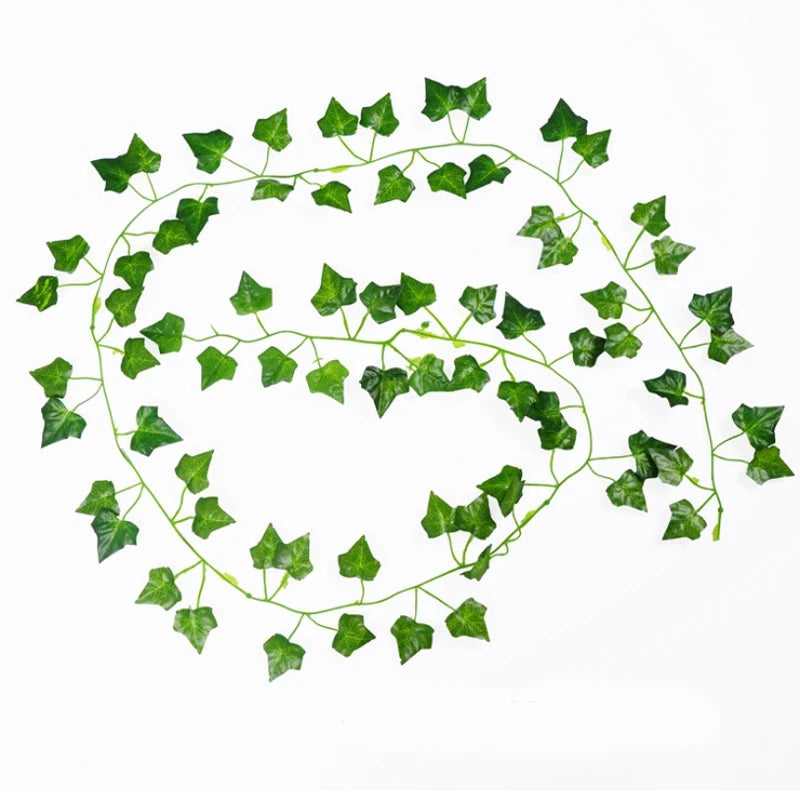 Artificial Silk Leaf Vine for Weddings, Walls & Garden Décor Artificial Leaf Vine Babs style 1 5pcs