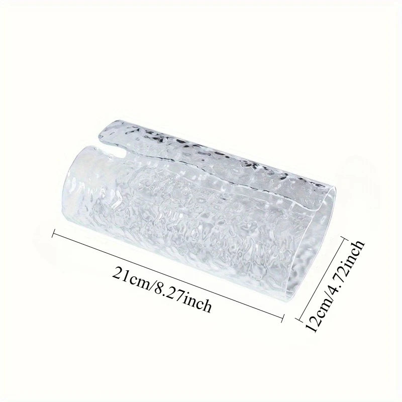 Oval Wavy Tissue Box Cover – Elegant Plastic Napkin Holder Tissue Box Cover Babs