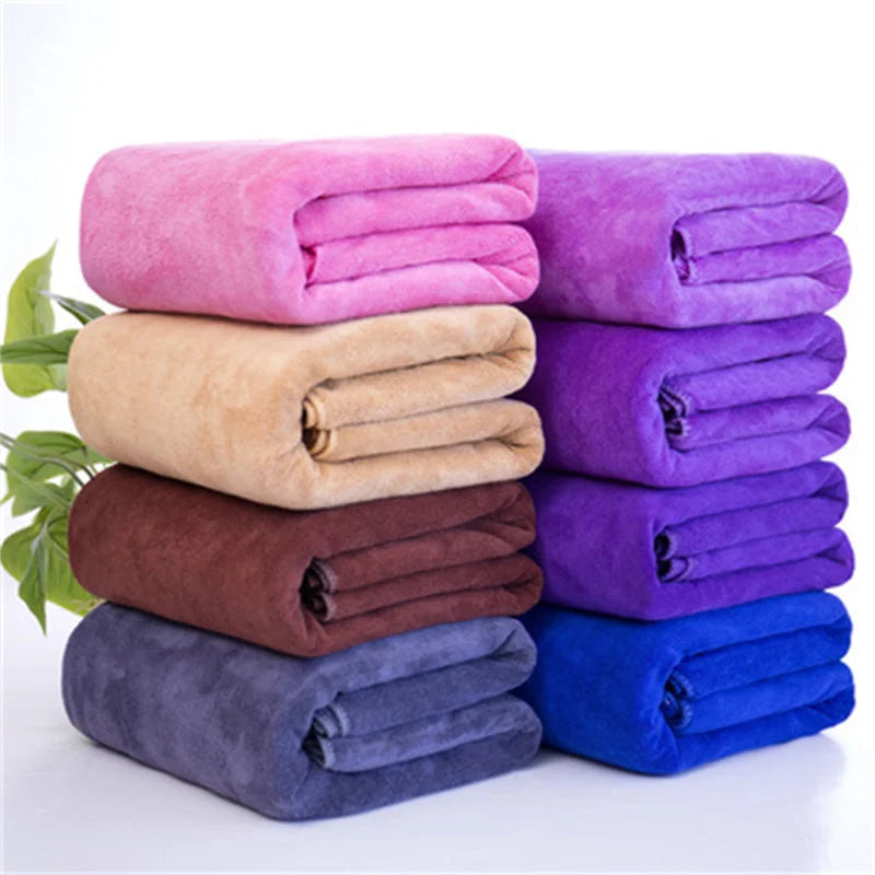 Thick Microfiber Bath Towel – Super Large, Soft, Quick-Dry Microfiber Bath Towel Babs