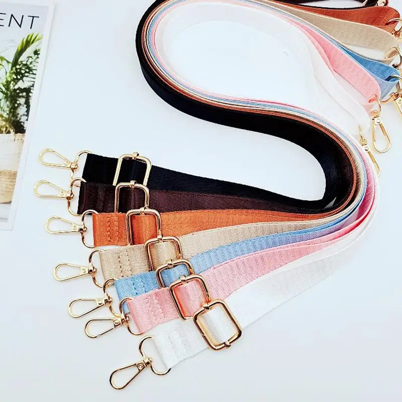 Wide Adjustable Shoulder Bag Strap – Nylon, Durable Design Bag Strap Babs