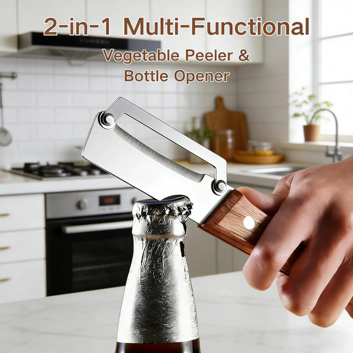 Stainless Steel Multifunctional Peeling Knife – Fruit & Veggie Peeling Knife Babs
