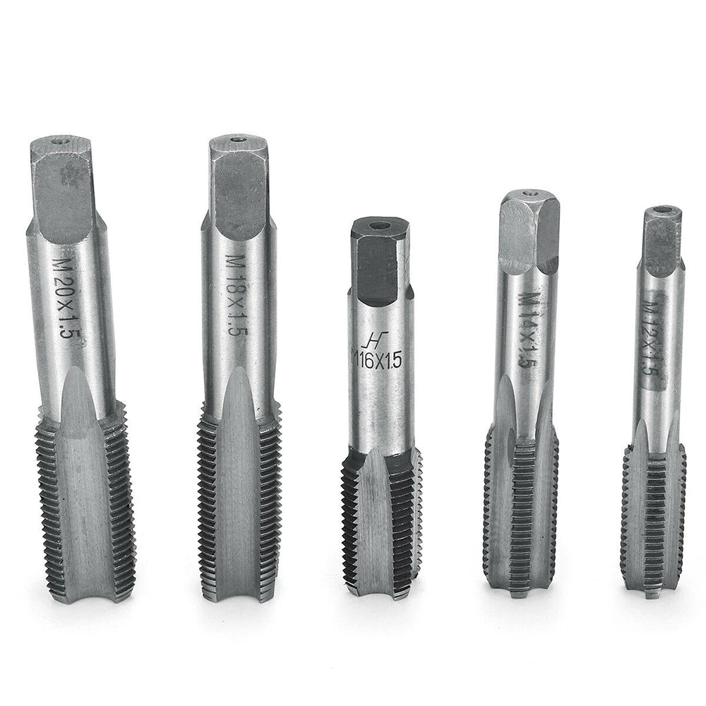Metric Hand Tap Set – Right Hand Fine Thread for Steel & Metal Thread Hand Tap Set Babs