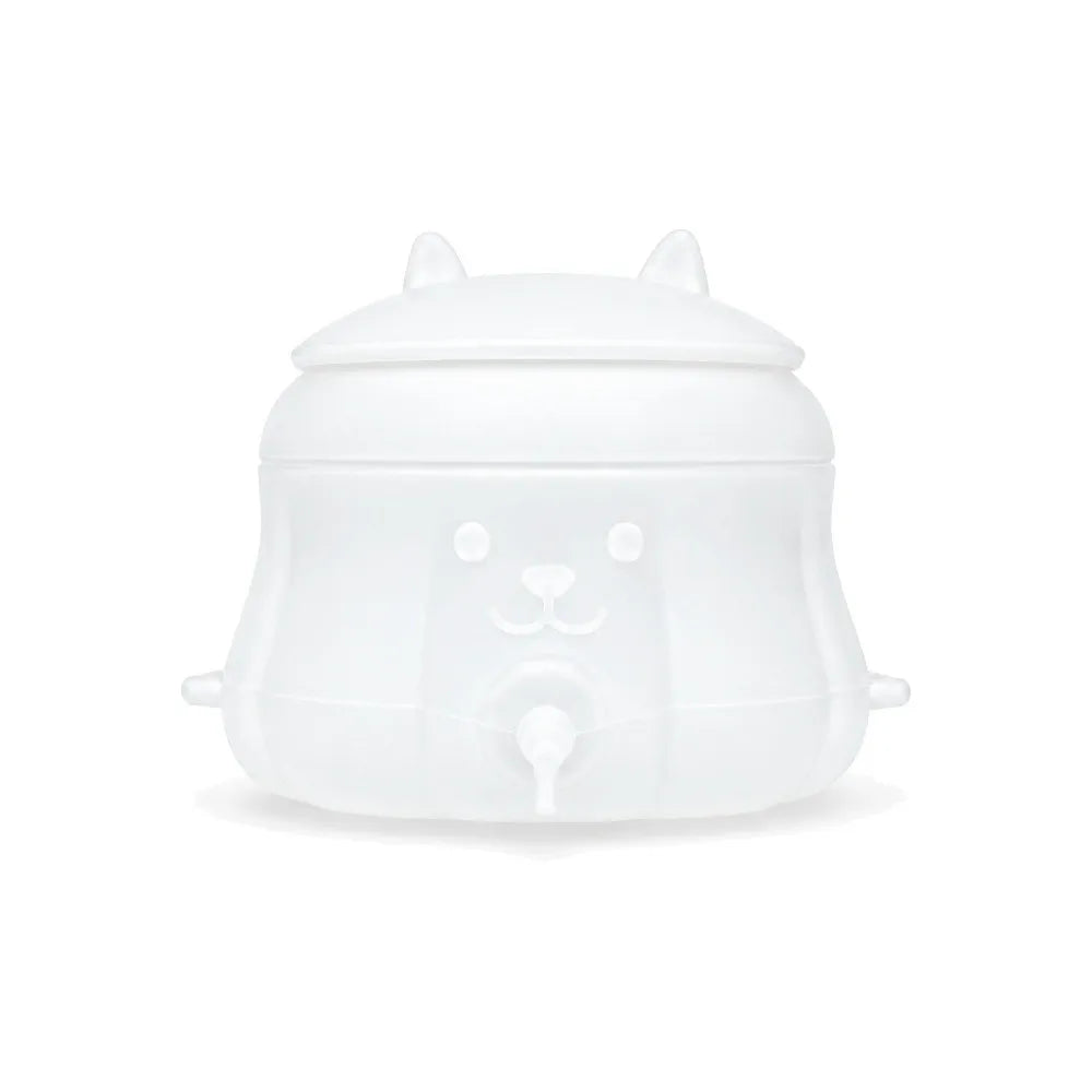 Silicone Pet Nursing Bottle – Bionic Nipple Kitten Feeder Pet Nursing Bottle Babs White No plug