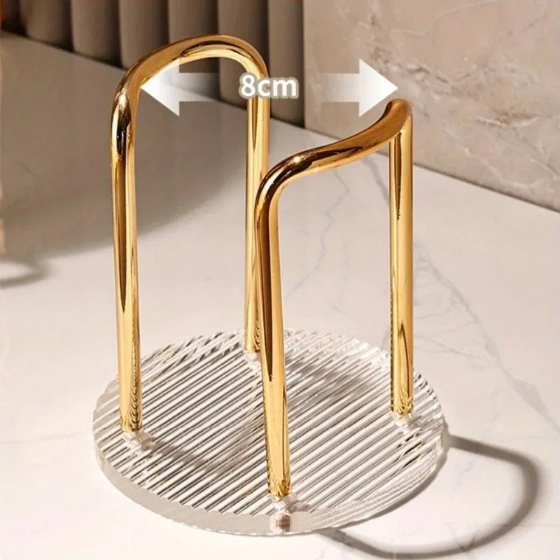 Acrylic Cup Holder Rack & Mug Display Stand | Home Organizer Cup Holder Rack Babs