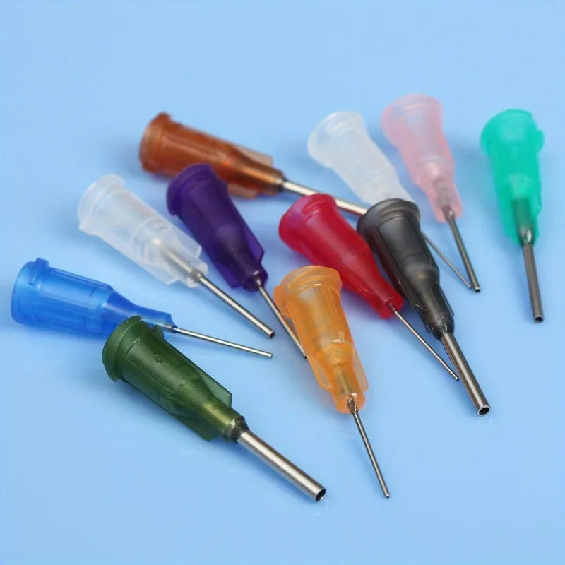 2-Pack Needle Dispenser Bottles 30ml & 50ml + 22 Needles Dispensing Bottle Set Babs