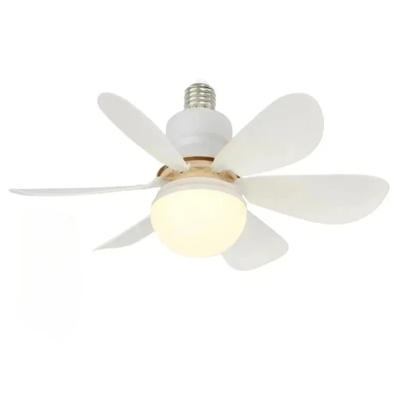 Babs 30W LED Ceiling Fan Light E27 Remote Dimmable – 42cm Ceiling Fan Light Babs white-42cm