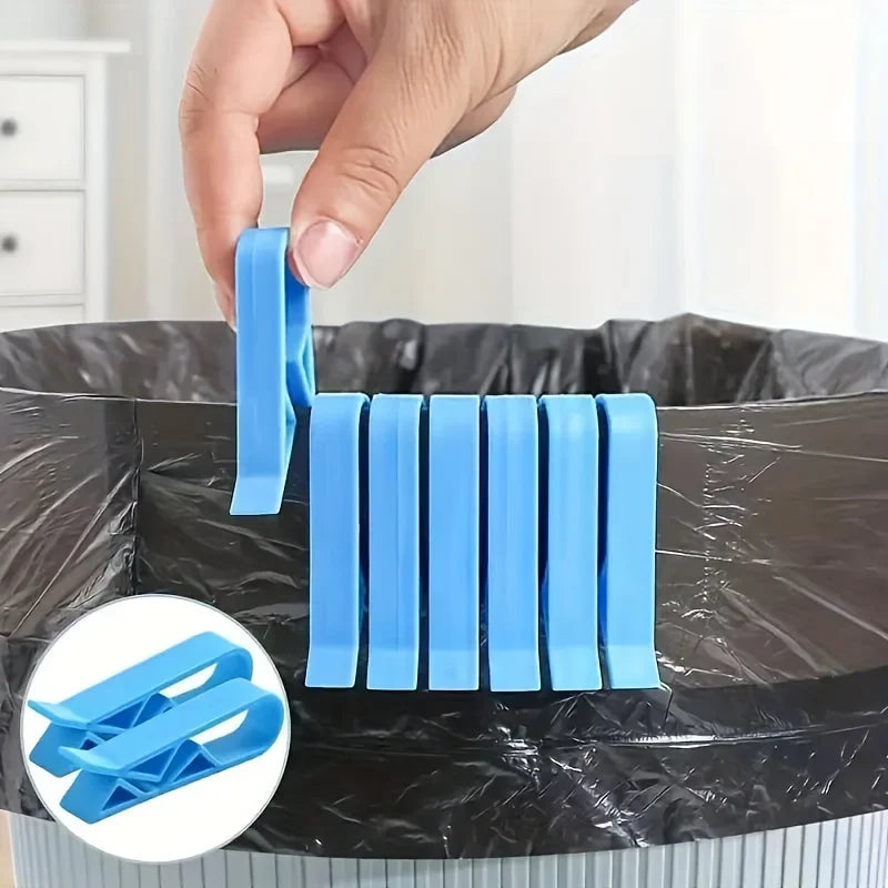 Non-Slip Trash Bag Holder Clips for Any Trash Can (10/20 Pcs) Trash Bag Clips Babs
