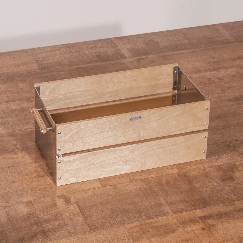 Modern Wooden Bookcase with Sliding Stopper – 25L Bookshelf Wooden Bookcase Babs