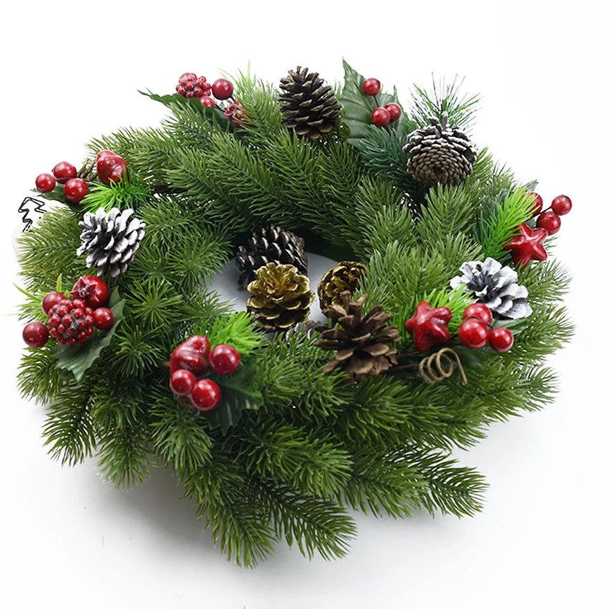 Artificial Pine Needle Snowflake Picks – Christmas & DIY Decor Artificial Decoration Picks Babs