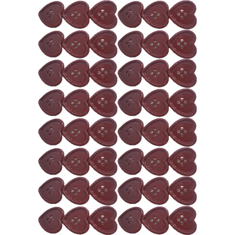 Sweet Check Love Button Duckbill Hair Clip – Y2K Style Hair Clip Barrette Babs 16P-1