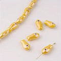 10Pcs Retro Fish Ceramic Beads for DIY Jewelry & Bracelets Ceramic Craft Beads Babs Yellow10pcs