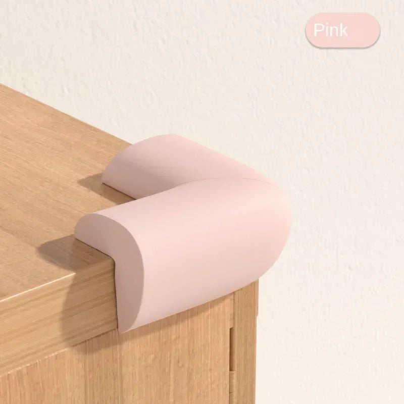 4-Pack Soft NBR Baby Corner Guards – Table Edge Protectors Baby Corner Guards Babs Pink 4PCS