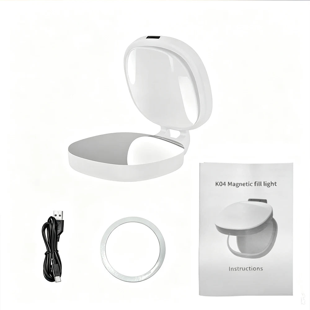 Magnetic Phone Camera Grip Bluetooth Remote Shutter & Zoom Smartphone Camera Grip Babs Only fill light